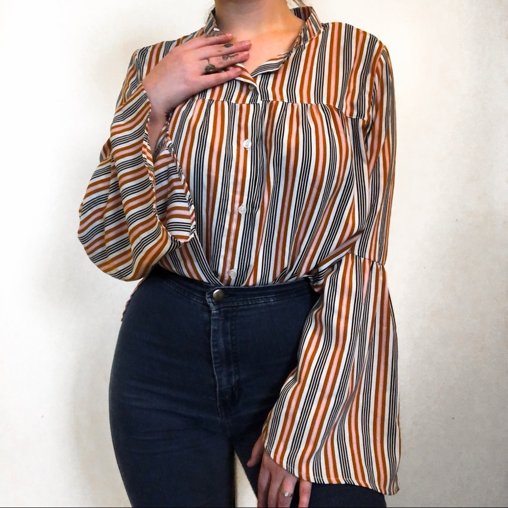 Striped Long sleeve Top